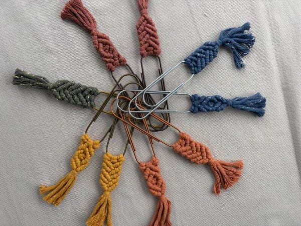 Marque-page Macramé Artisanal — Littlvro | Cadeau Original Fait Main
