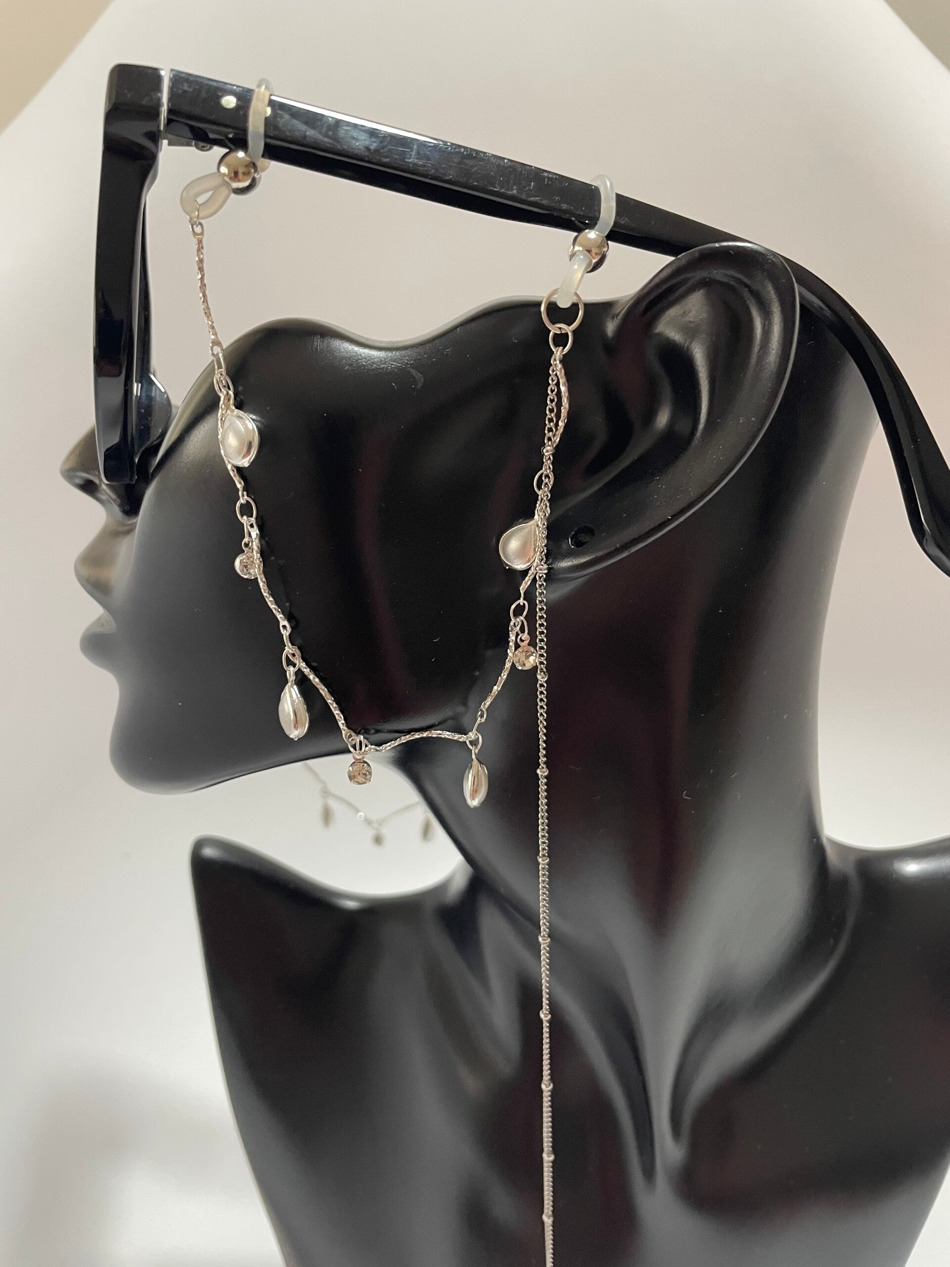 Modèle gouttes argentées