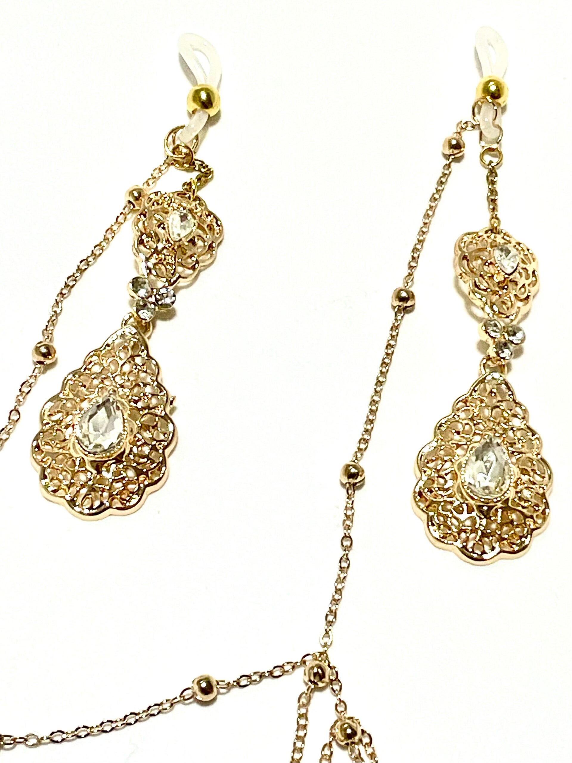 Chaîne cristal blanc