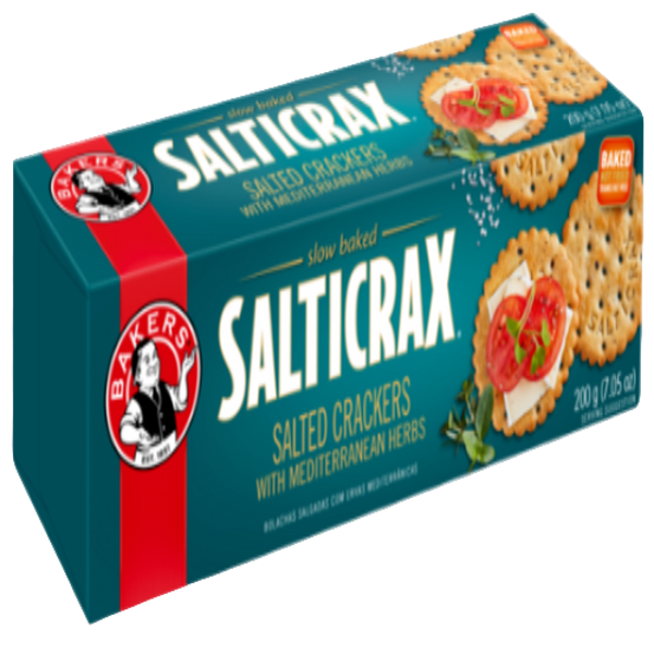 Bakers Salticrax golden wheat crackers