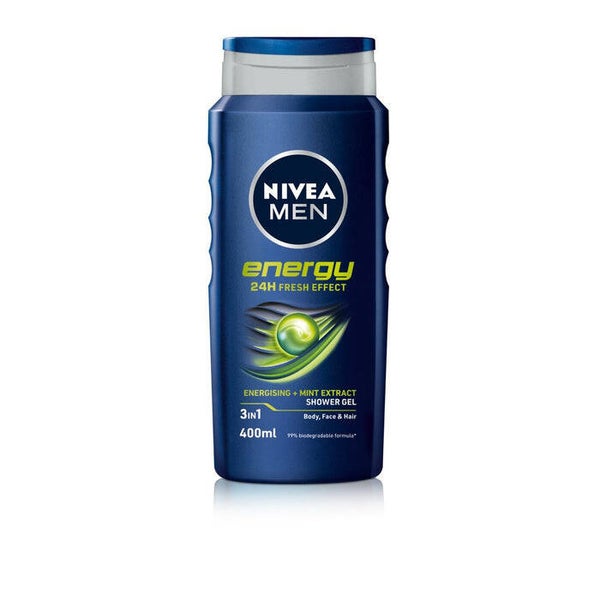Nivea men energy shower gel 500ml