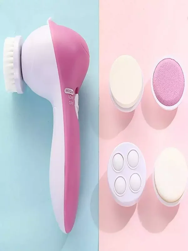 Brosse De Nettoyage 5 En 1 Électrique Visage