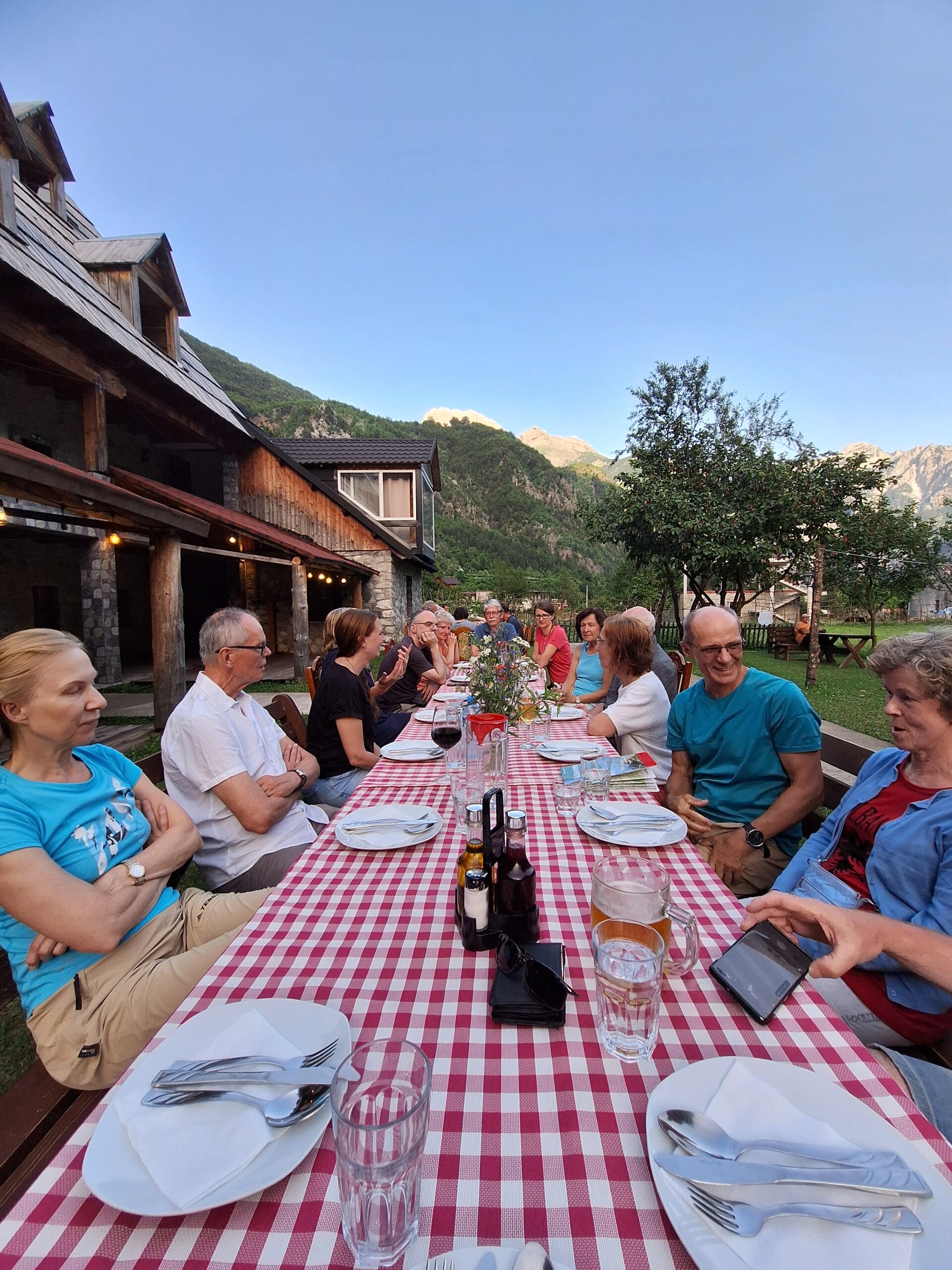 Das Gasthaus Harusha 1 in Theth