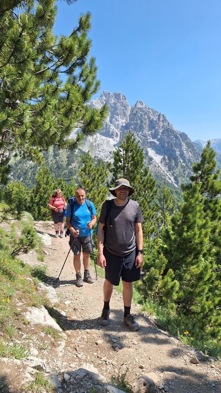 Wandern Richtung Theth