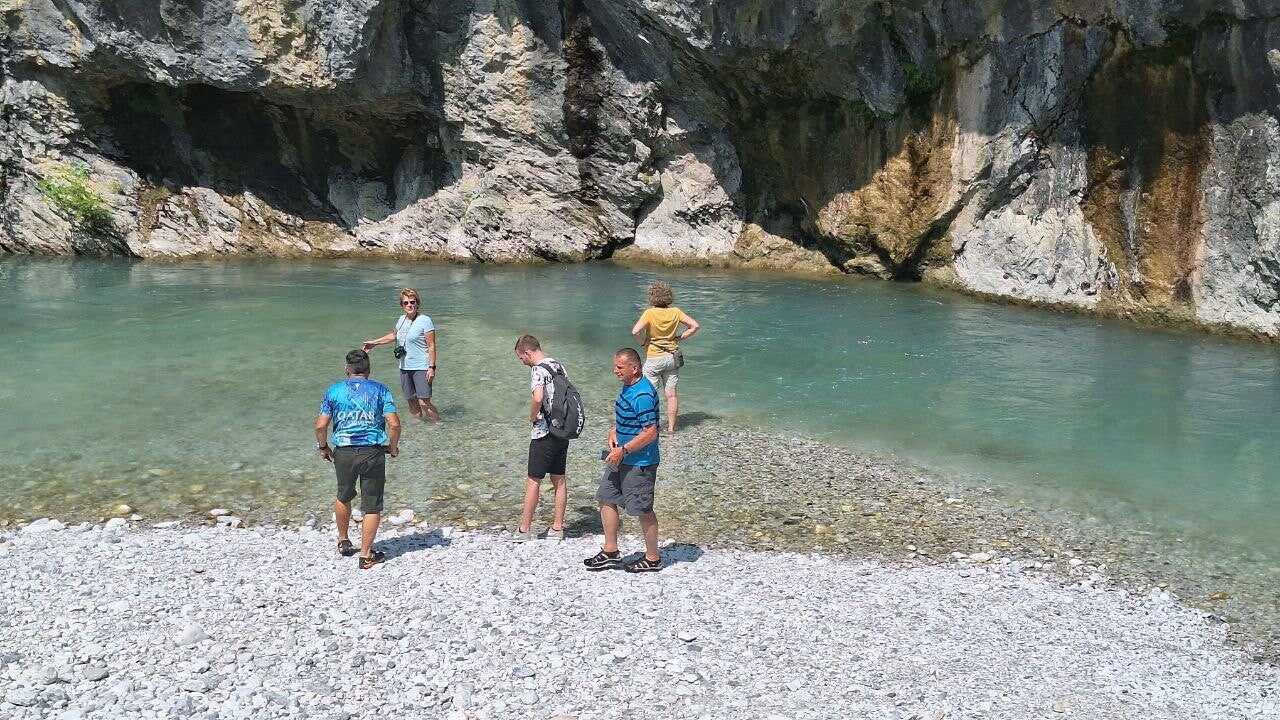 Valbona Fluss