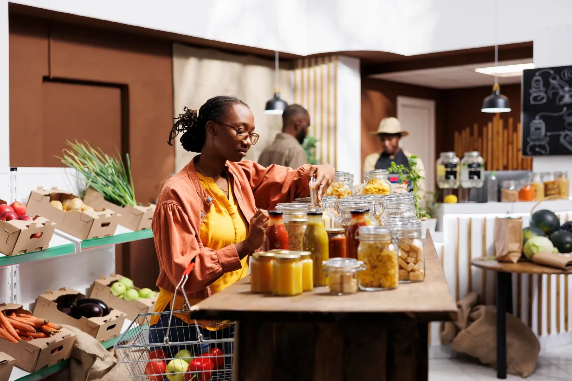 West African modern retail food market — growing demand for imported food products in Nigeria and Ghana supermarkets