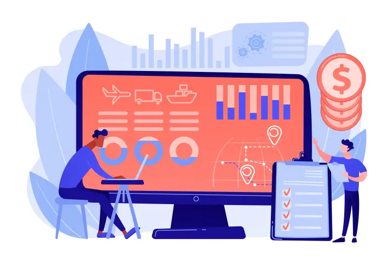 Technology in food export logistics — IoT temperature monitoring and digital documentation systems improving cold chain visibility and customs clearance speed