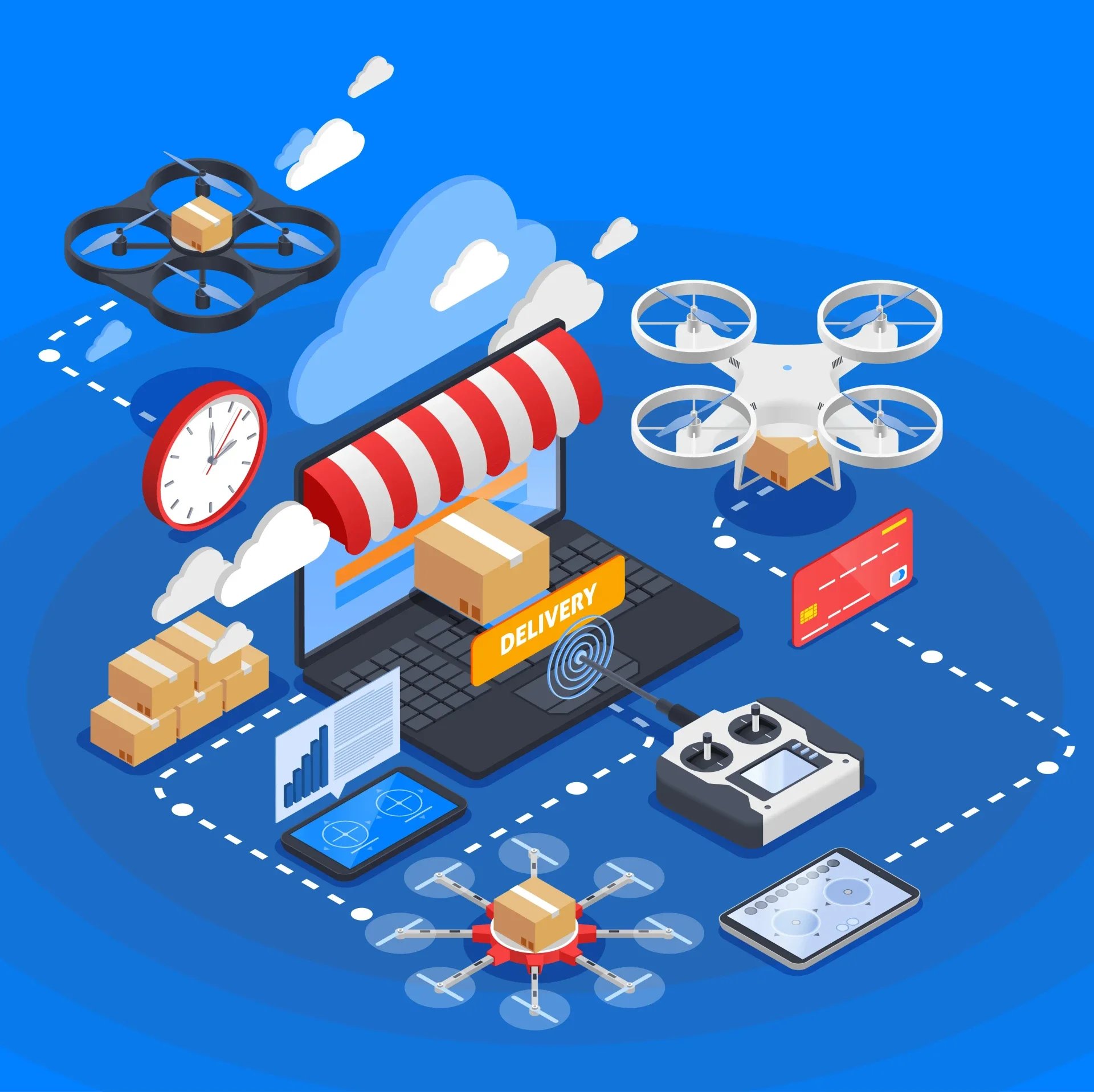 Technology transforming food export logistics — digital freight booking, IoT cold chain monitoring and electronic documentation reshaping international food trade