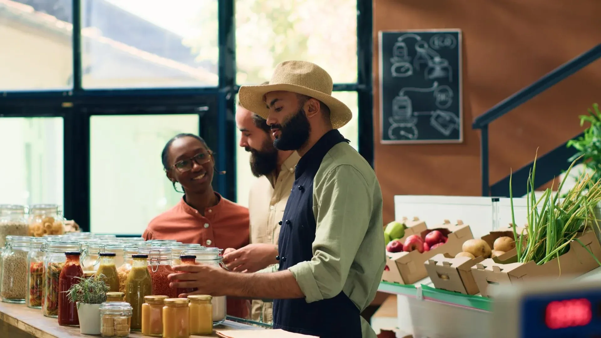 Modern retail food distribution in Lagos — European canned goods reaching premium Nigerian supermarkets through structured market entry
