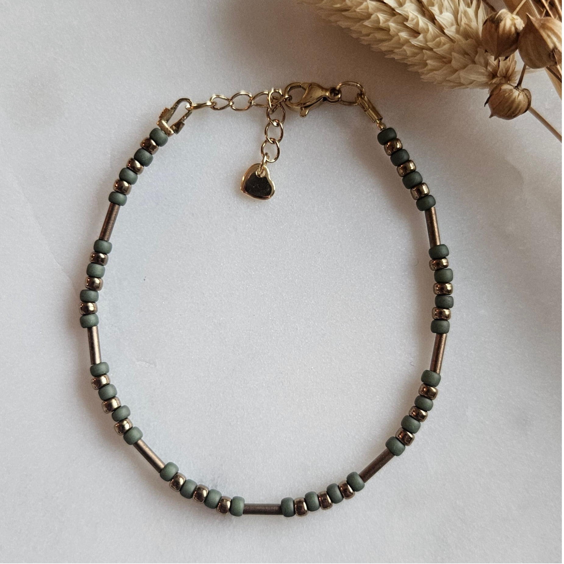 Armbandje - Autumn Green