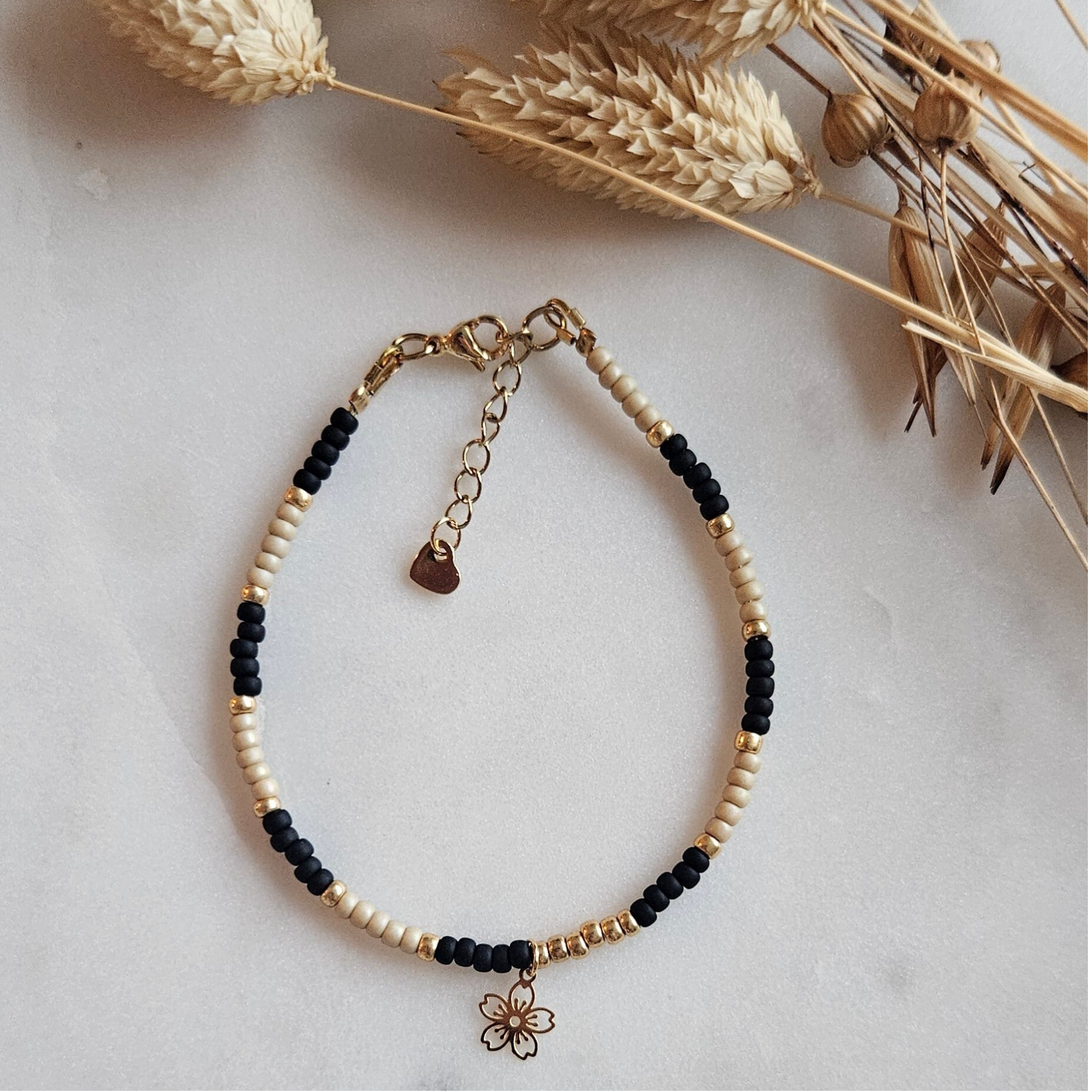 Armbandjes Brons Collectie - met bloembedel