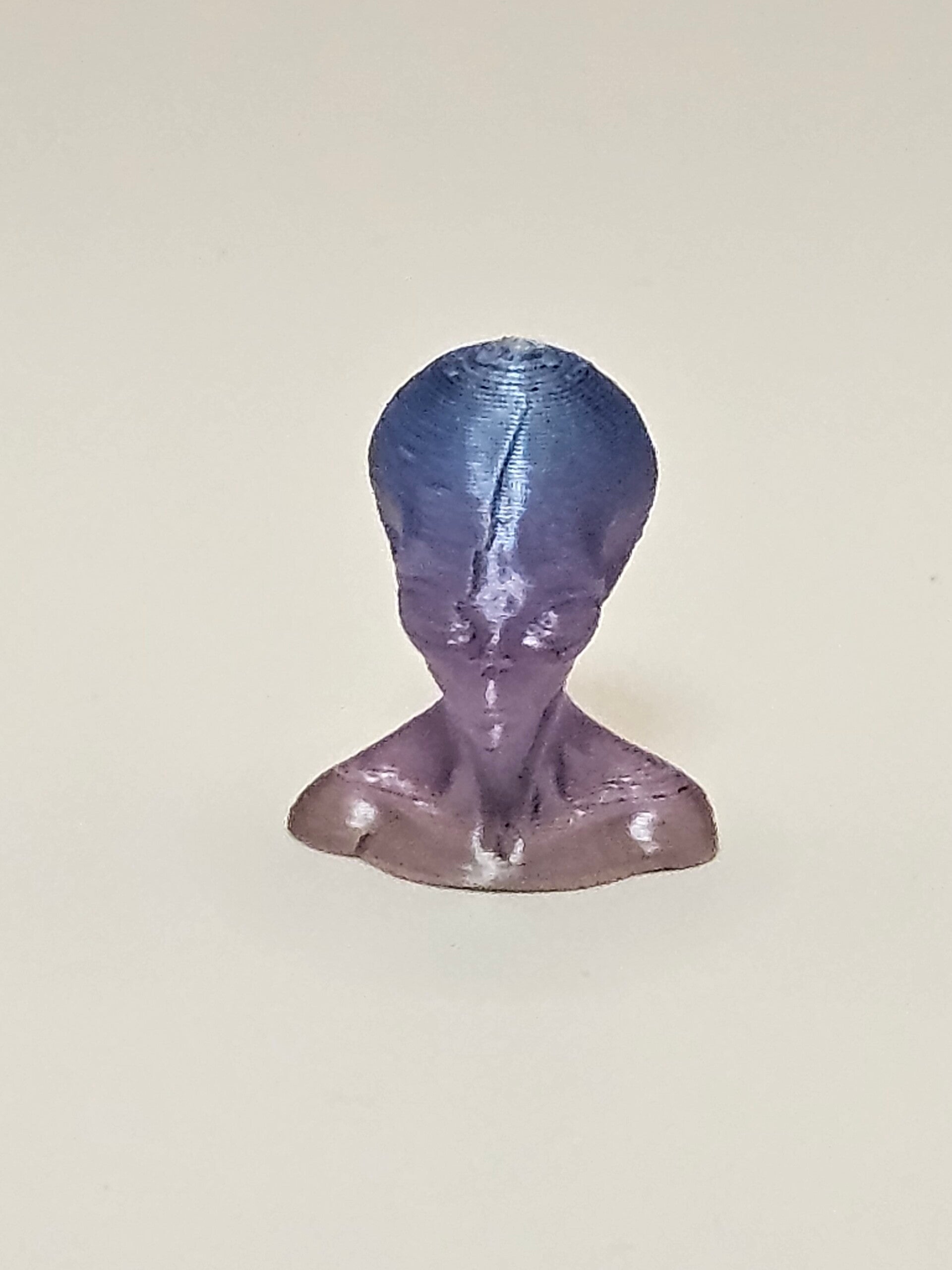 👽 Alienkopf Schlüsselanhänger