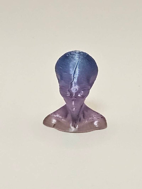 👽 Alienkopf Schlüsselanhänger