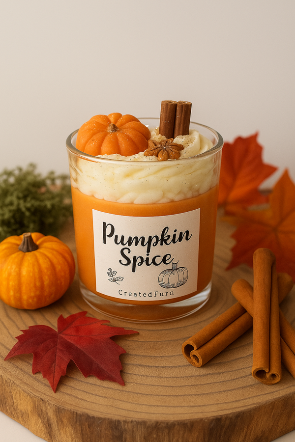Pumpkin Spice Geurkaars