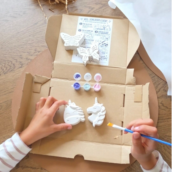 DIY Kit Kinderen – Schilder je Eigen Figuren (verschillende soorten)