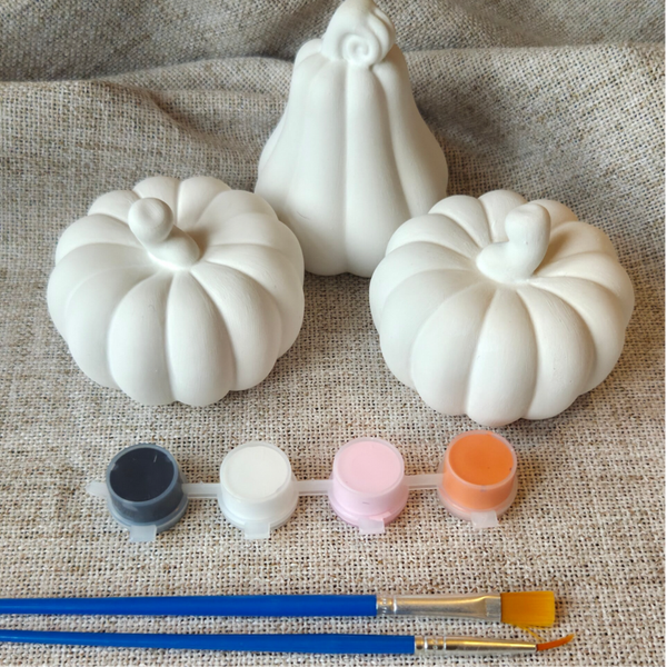DIY-kit Pompoen schilderen