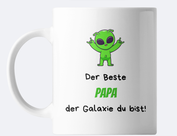 Tasse ,,Bester Papa der Galaxie''