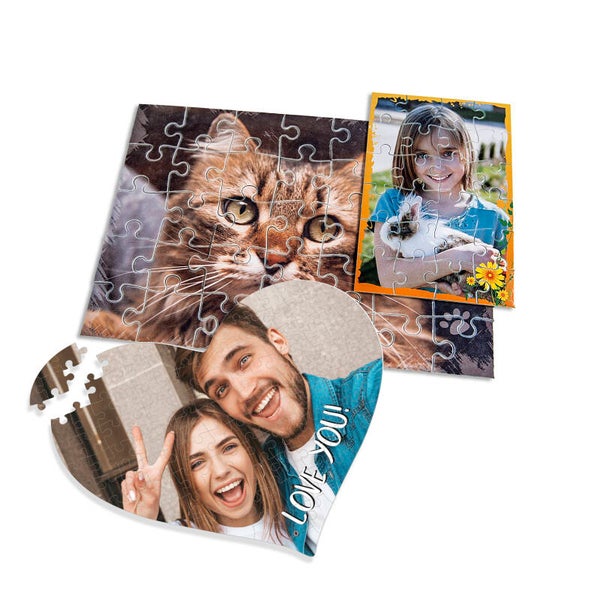 Kartonpuzzle diverse Größen
