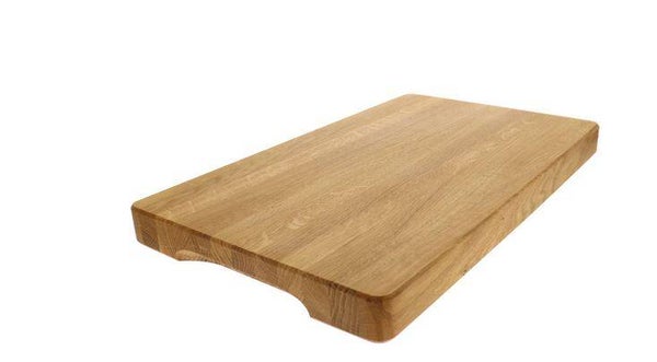 Raban – Schneidebrett mit Griffmulde Eichenholz 50 x 30 cm