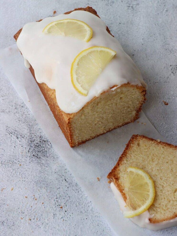 Citroencake met glazuur