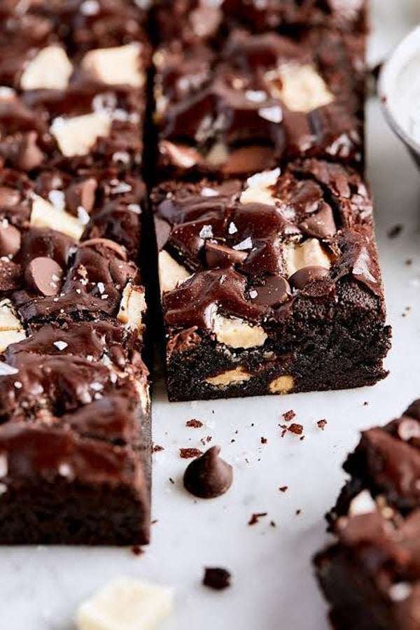 Triple Chocolate Fudge Brownie