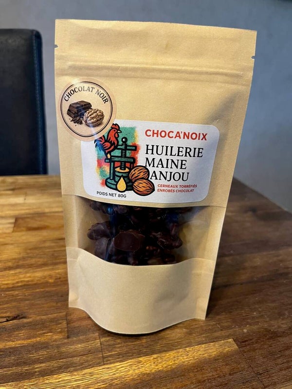 CHOCA NOIX CHOCOLAT NOIR 80g
