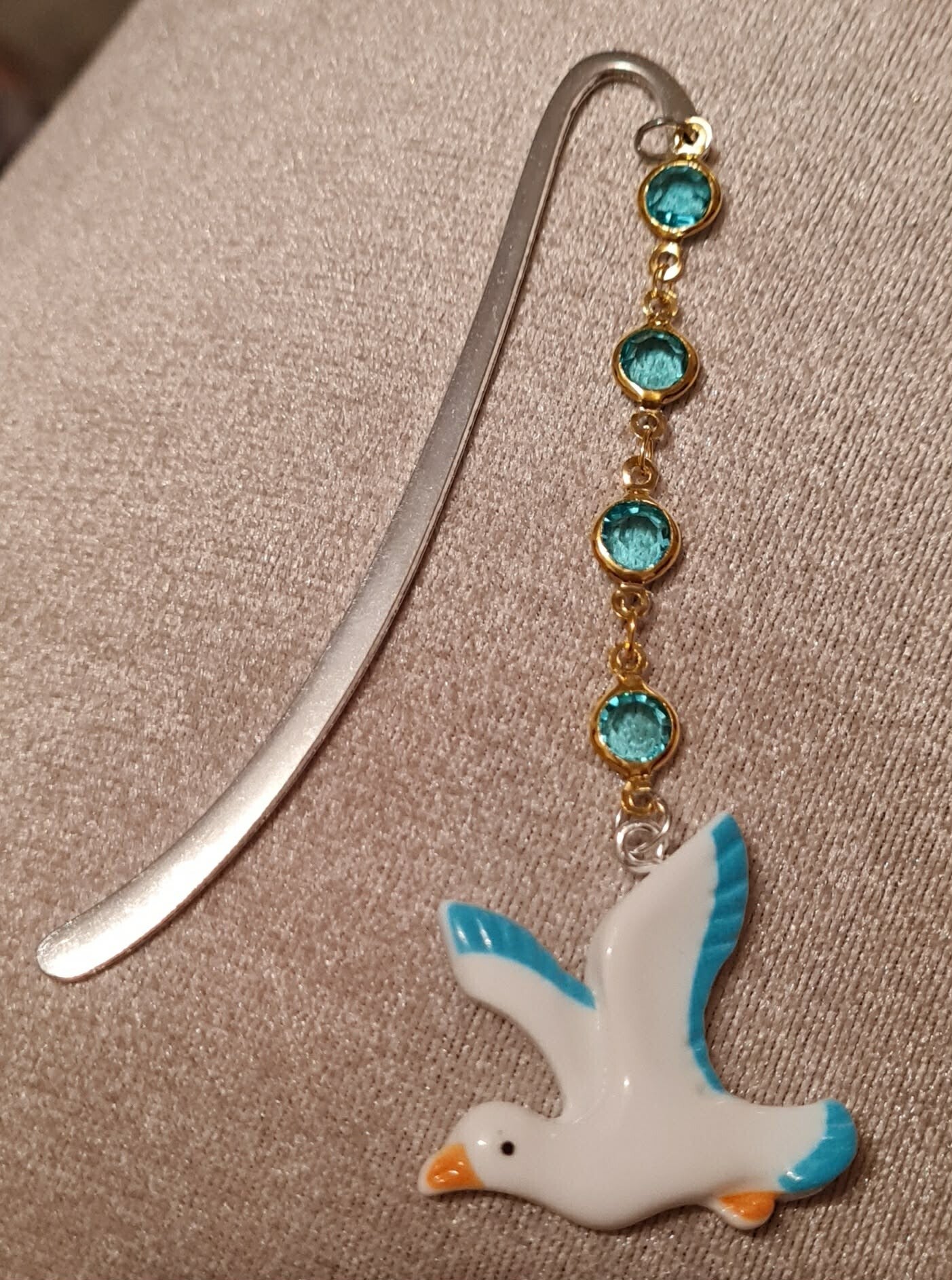 Bookmark/ Drinks Accessory (seagull)