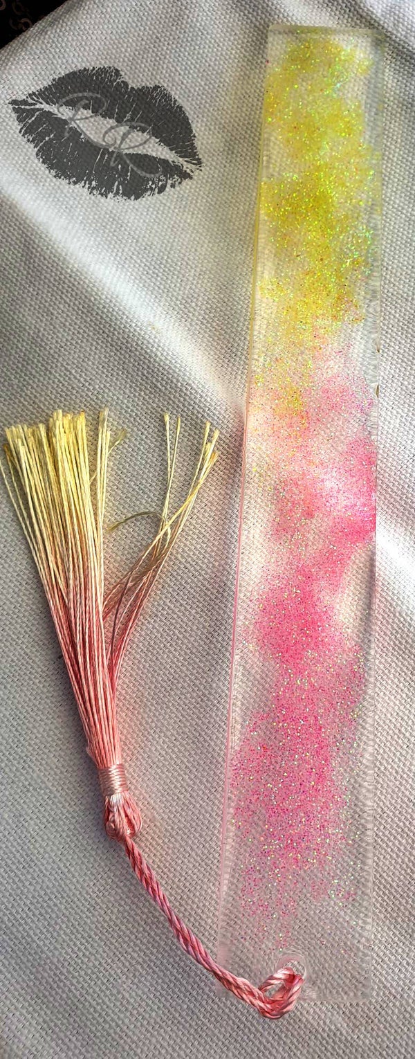 Glitter Tasselled Book Mark