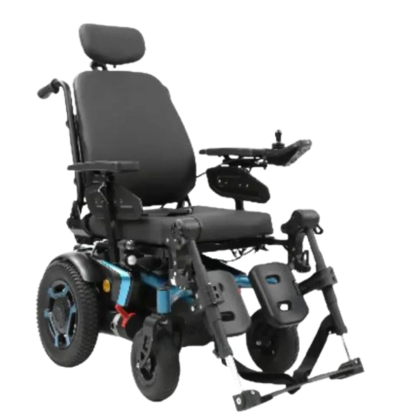 Silla de Ruedas Eléctrica Ultracompacta Reclinable y Basculante Electrónica TRON PLUS – Ref. 1496SE