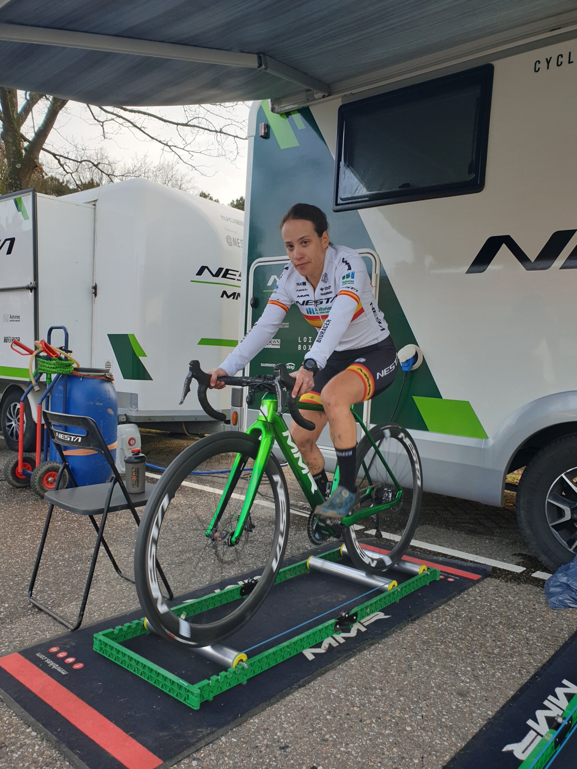 Spanish champion Lucia Gonzalez Blanco