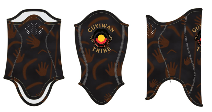 OG Guyiwan Tribe facemask UPF 50+