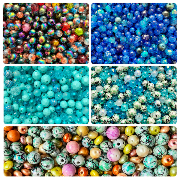 Lot 5 collections acryliques
