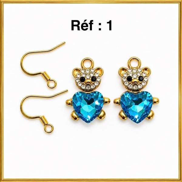 2 PCS pendentifs