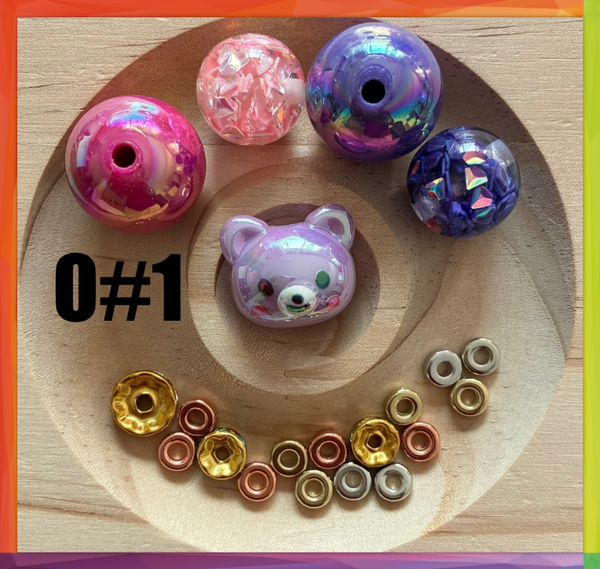 KIT PERLES + TÊTE D’OURS