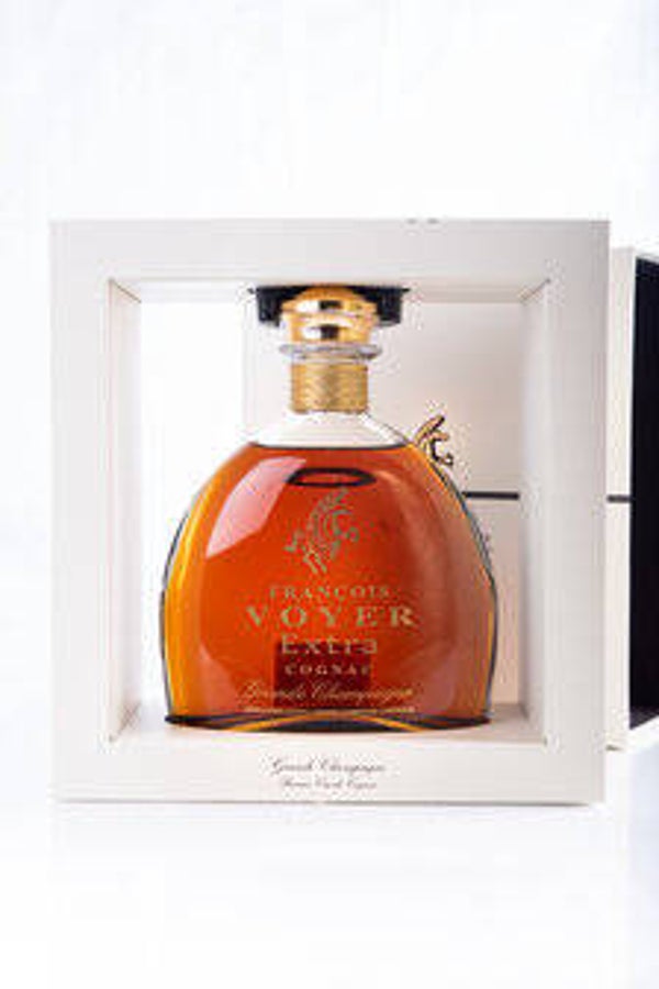 Cognac Voyer François Extra engraved carafe - 42%