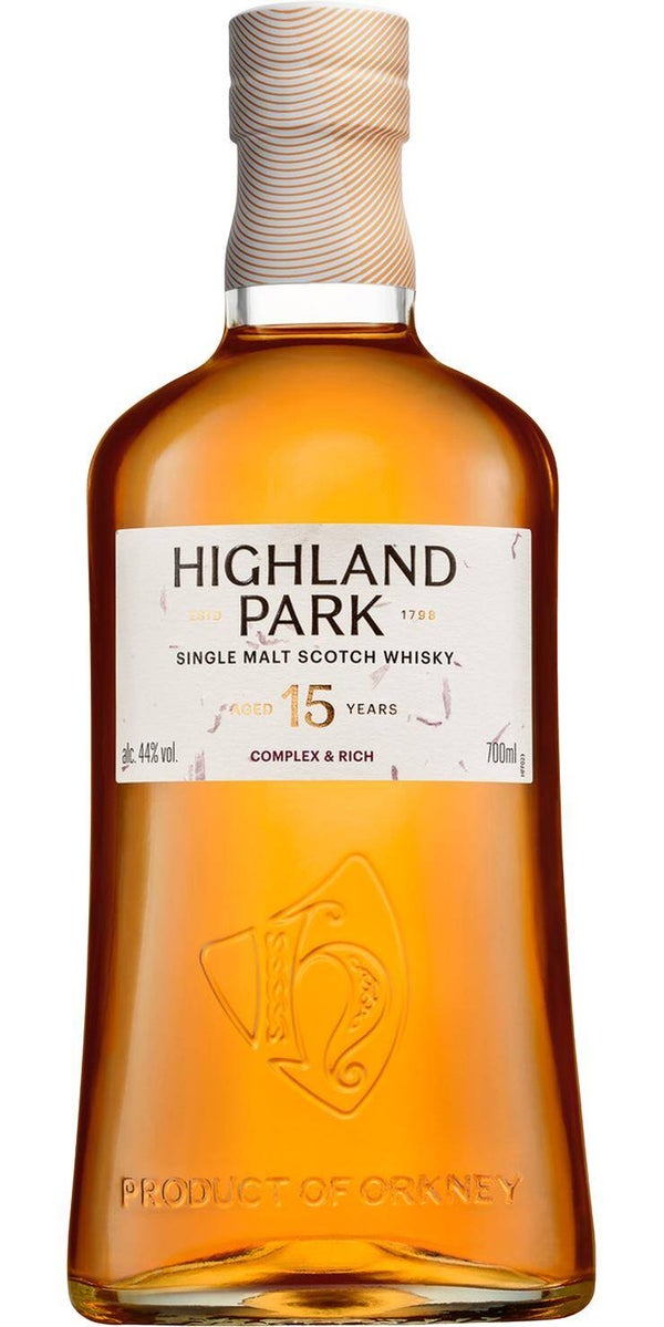 Highland Park 15y - Complex & Rich - Single Malt Scotch Whisky