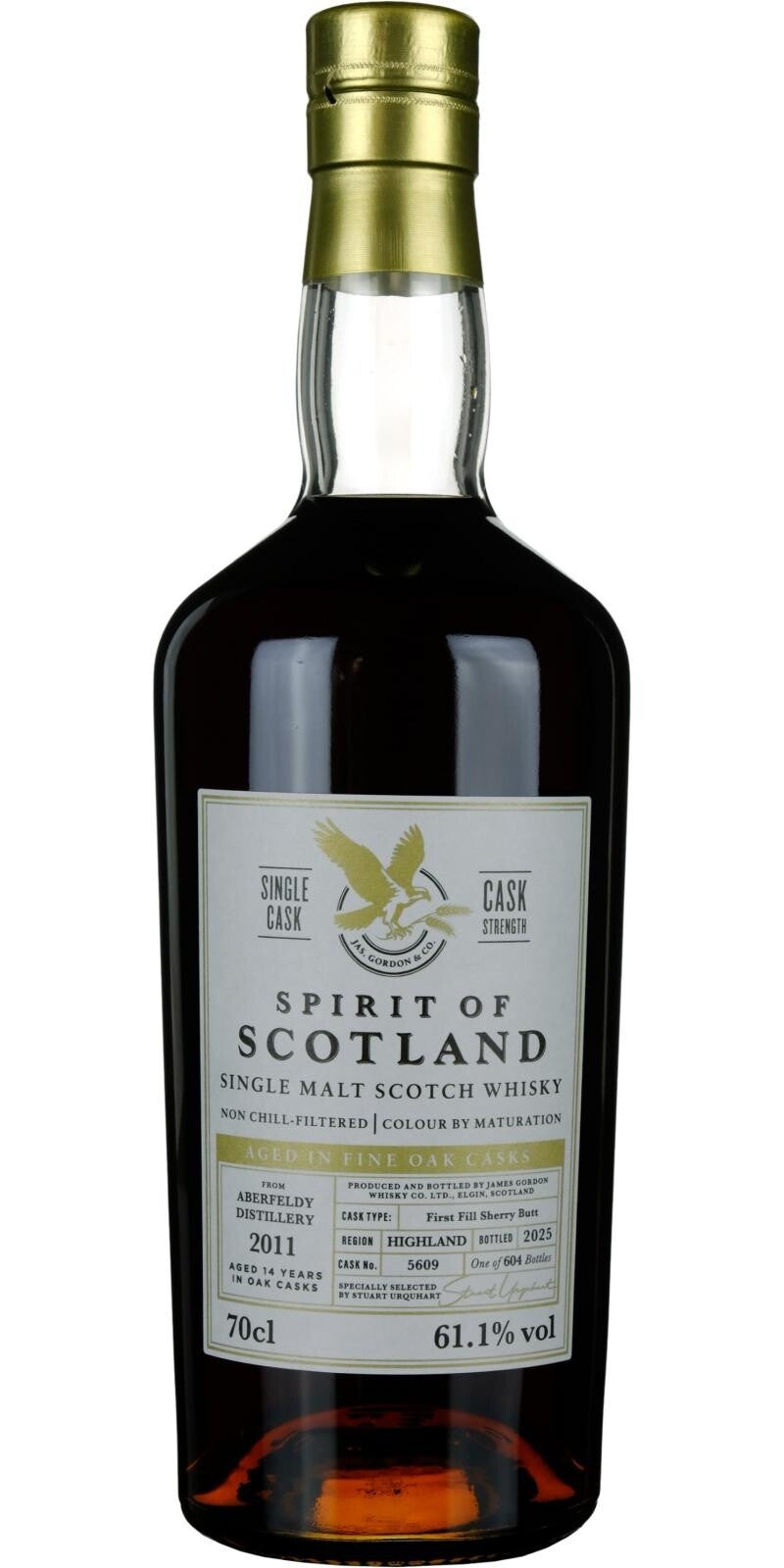 Aberfeldy 14y - 2011/2025 - Spirits of Scotland - Gordon & Macphail - 61,1% - Single Malt Scotch Whisky