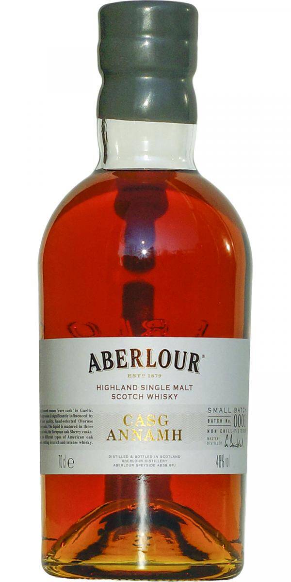 Aberlour Casg Annamh Batch 0001 - 48% - Single Malt Scotch Whisky