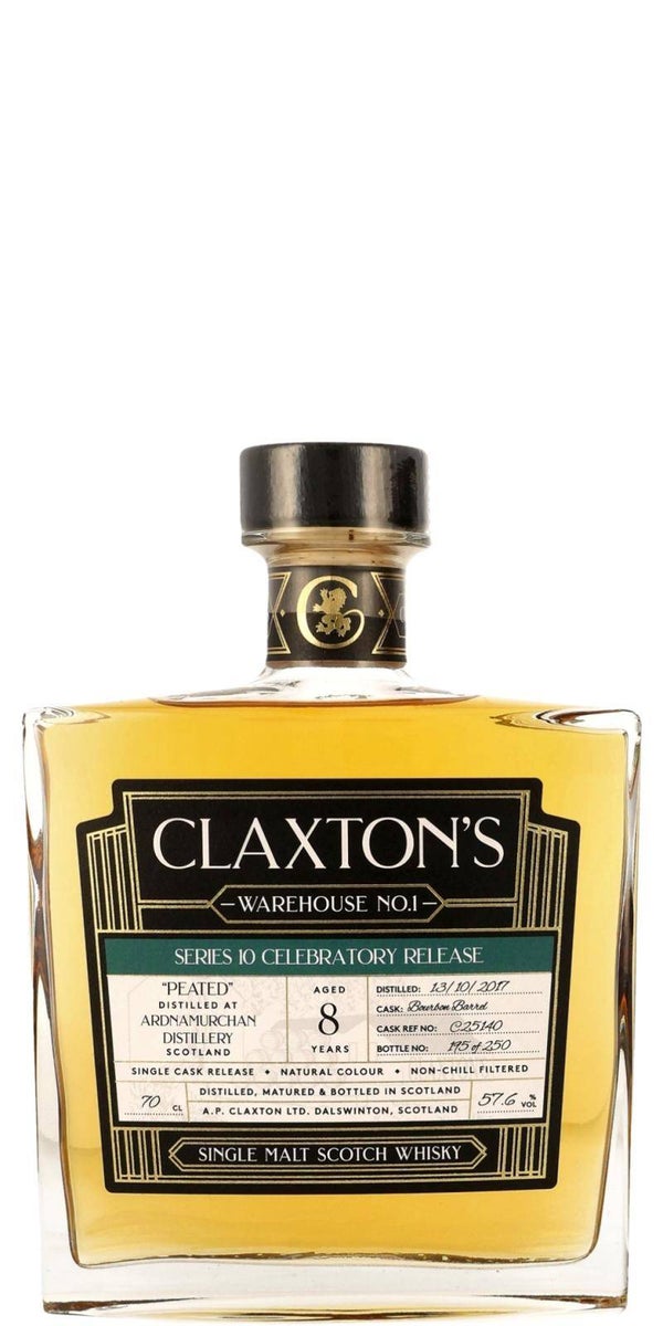 Ardnamurchan 8y - Peated - 2017/2025 - Claxton's - Single Malt Scotch Whisky