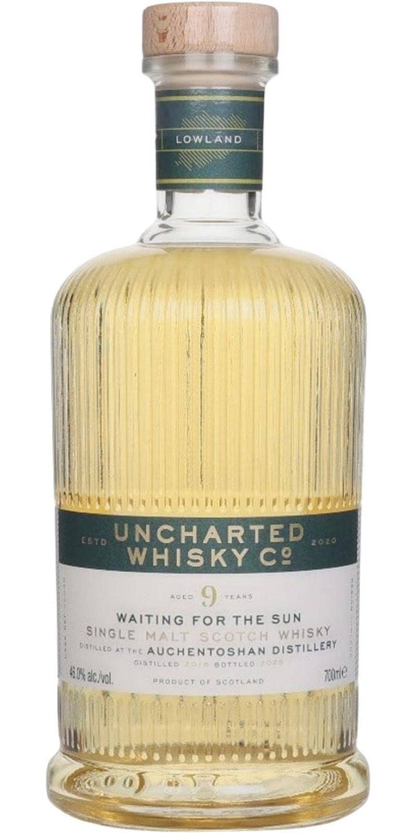 Auchentoshan 9y - Waiting for the sun - Uncharted Whisky - 46% - Single Malt Scotch Whisky - Independent bottler