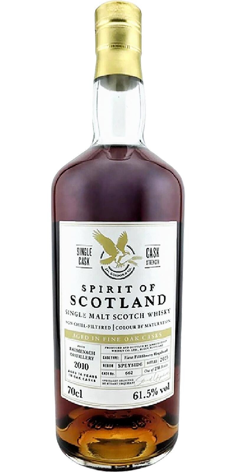 Balmenach 14y - 2010/2025 - Spirit of Scotland - Gordon & Macphail - 61,5% - Single Malt Scotch Whisky