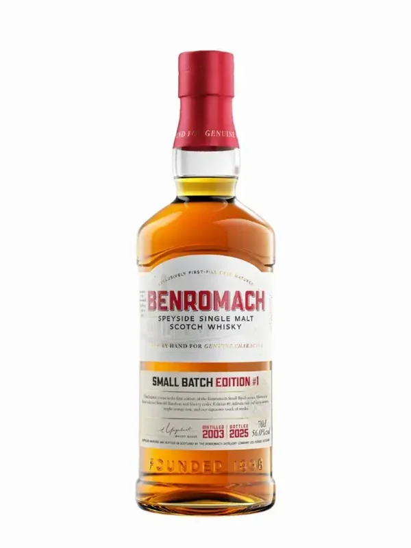 Benromach 22y - 2003/2025 - Small Batch #1 - 56% - Single Malt Scotch Whisky