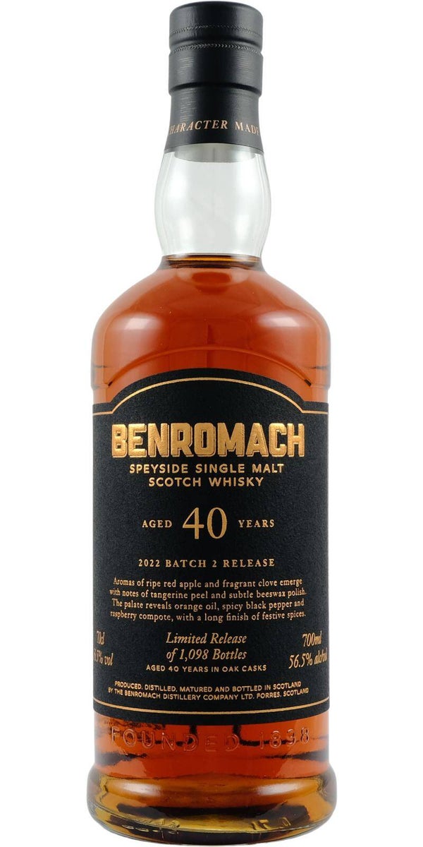 Benromach 40y - 2022 edition - Single Malt Scotch Whisky