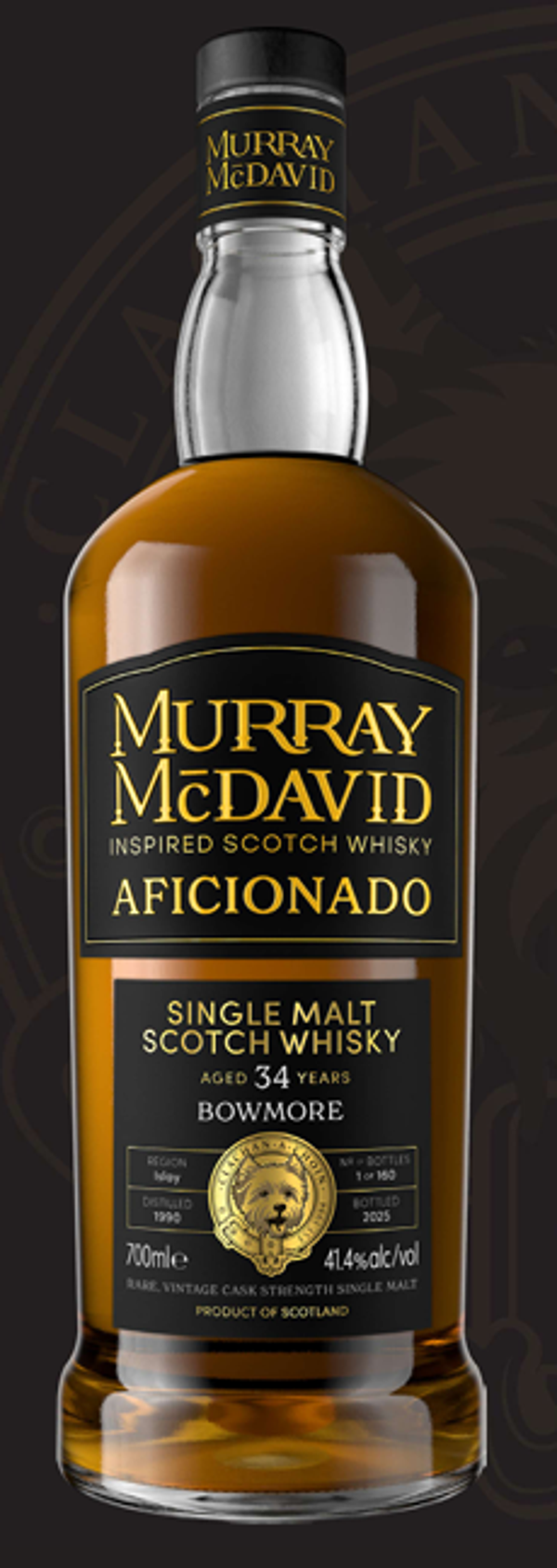 Bowmore 34y - 1990/2025 - Aficionado Serie - Murray McDavid - Cask 3415A + 3415B - 41,4% - Single Malt Scotch Whisky
