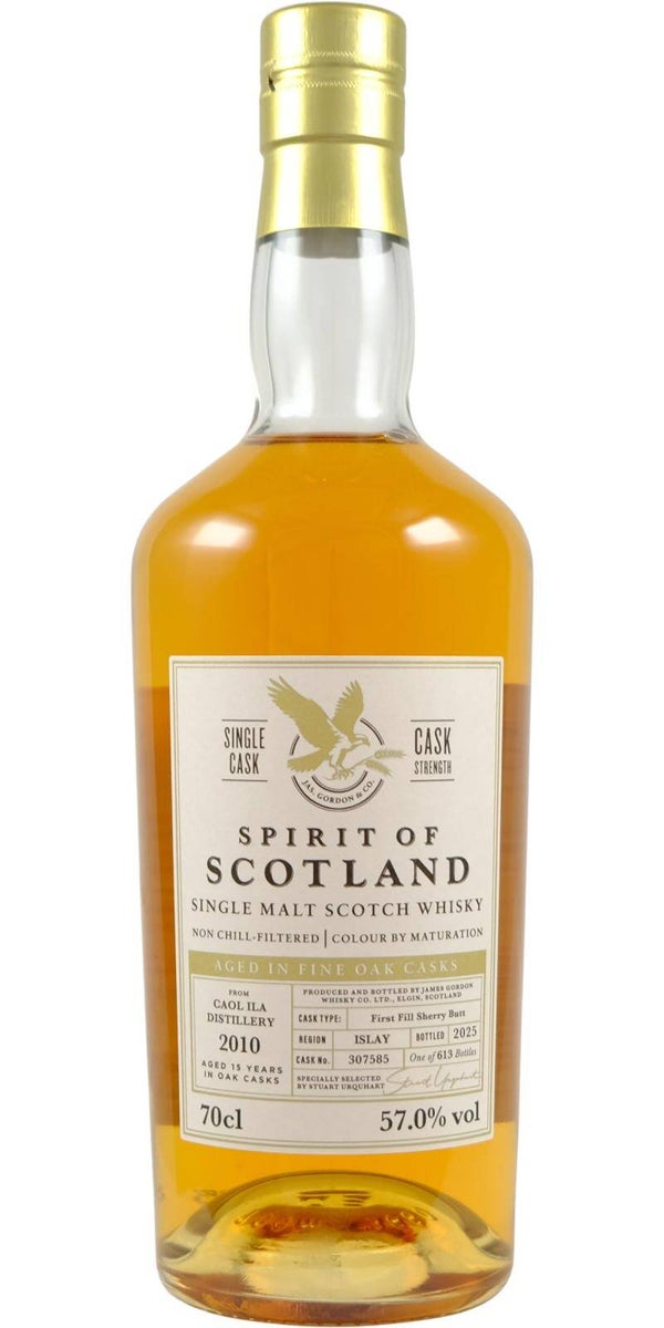 Caol ila 14y - 2010/2025 - Spirit of Scotland - Gordon & Macphail - 57% - Single Malt Scotch Whisky
