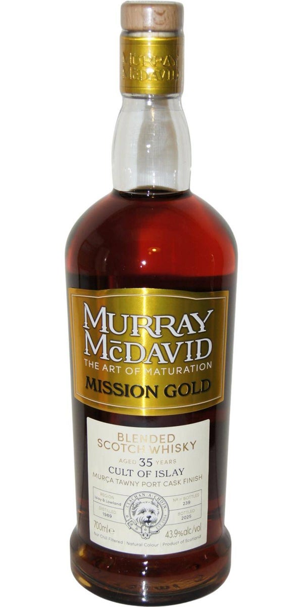 Cult of Islay 35y - Blend - Mission Gold - Murray McDavid - 43,9%