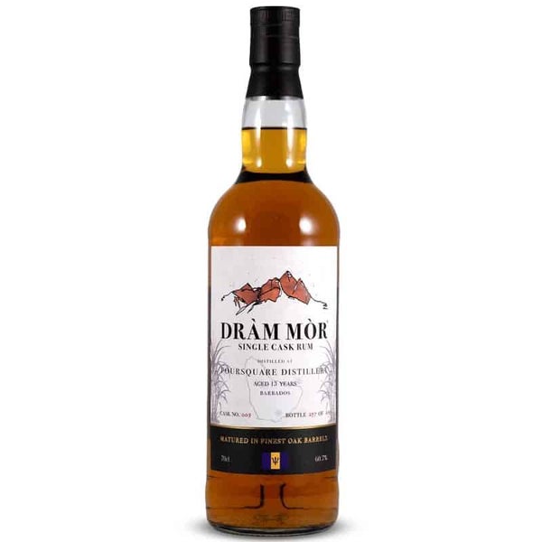 Rum Foursquare 13y - Barbados - 2022 - 60,7%  - Dram Mor