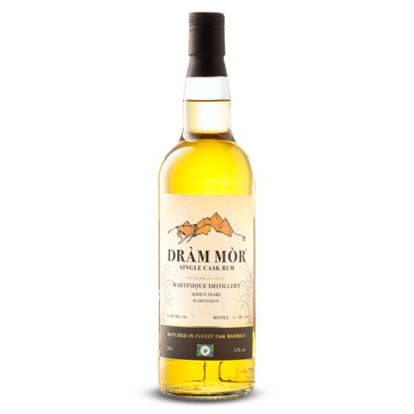 Rum Secret Martinique 6y - 2017 - 54% - Dram Mor