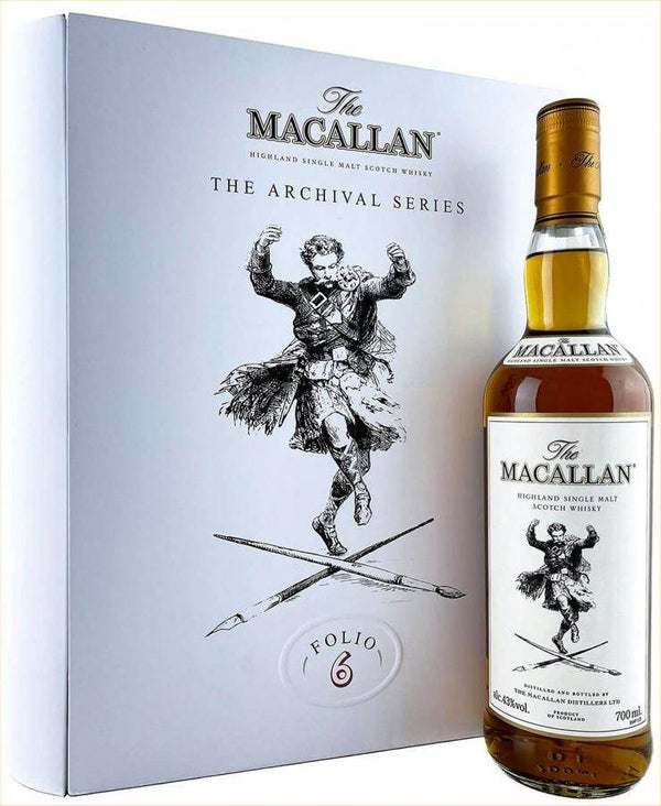 Macallan Folio 6 - The Archival Series - 43% - The Macallan Distillery - Single Malt Scotch Whisky