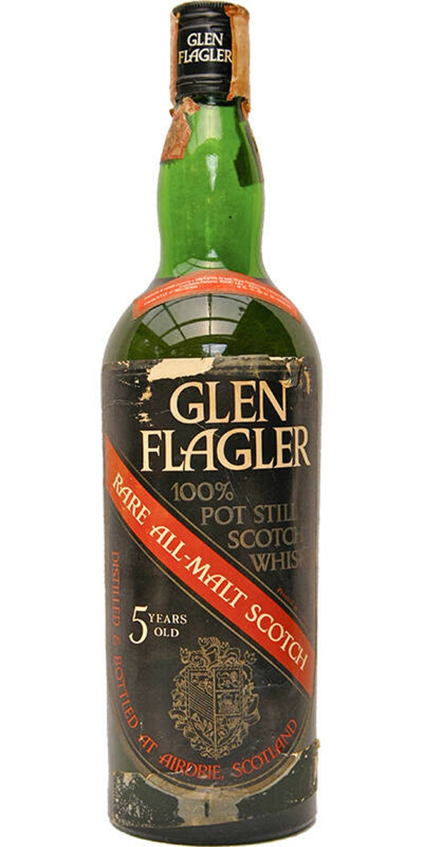 Glen Flagler 5y - Rare Malt 100% Pot Still - 1970's - 40%